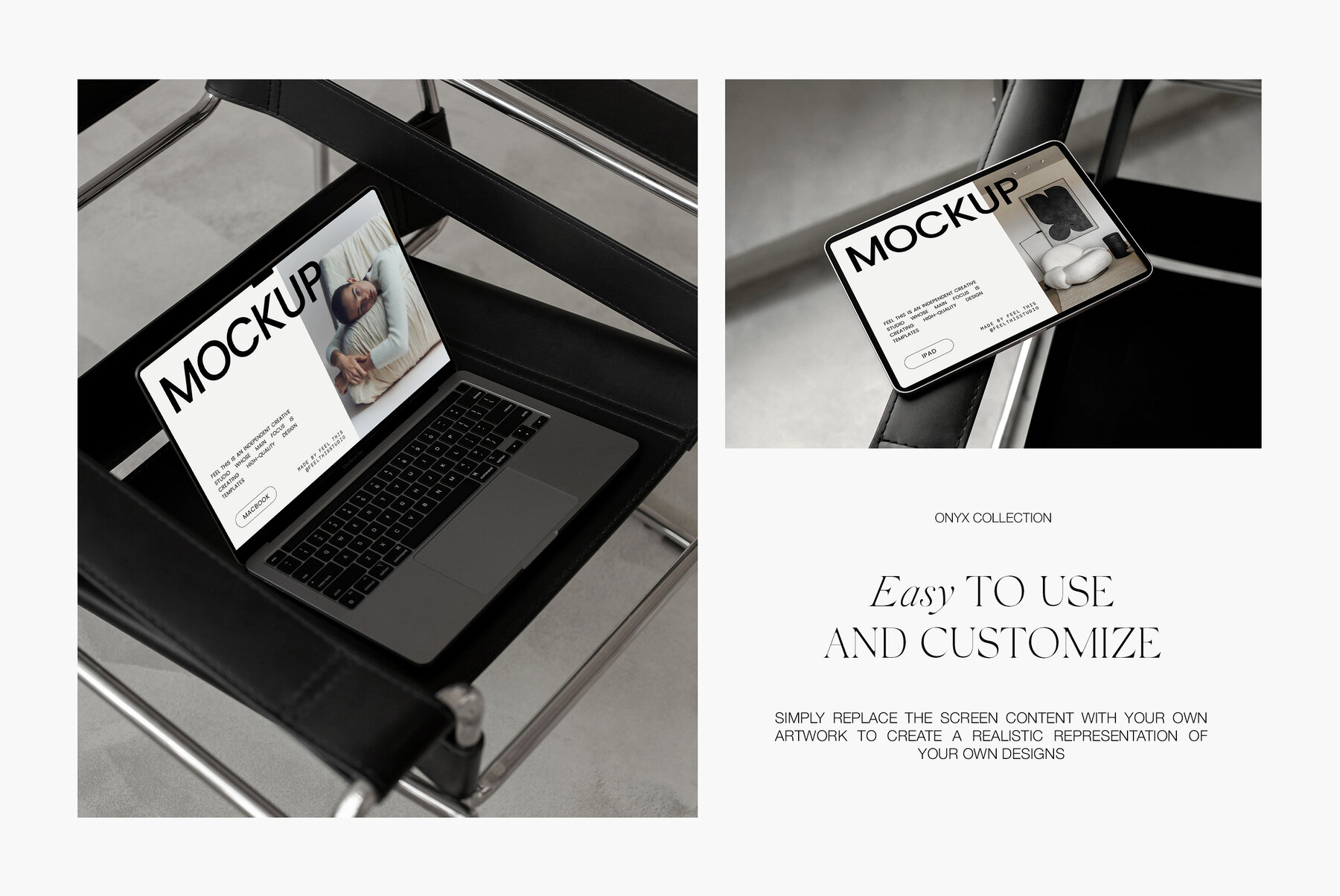 Apple Digital Devices Mockups Macbook Iphone Ipad for Photoshop 5