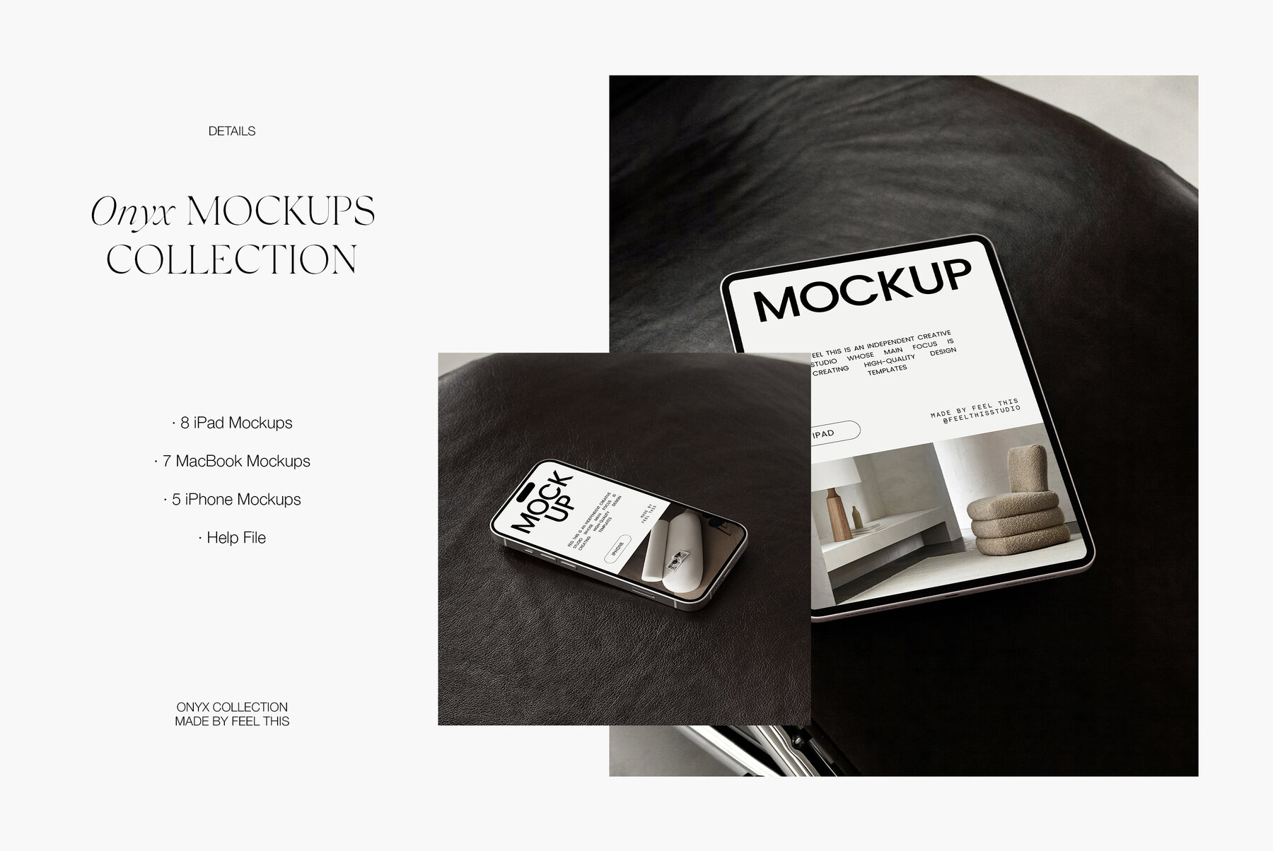 Apple Digital Devices Mockups Macbook Iphone Ipad for Photoshop 7