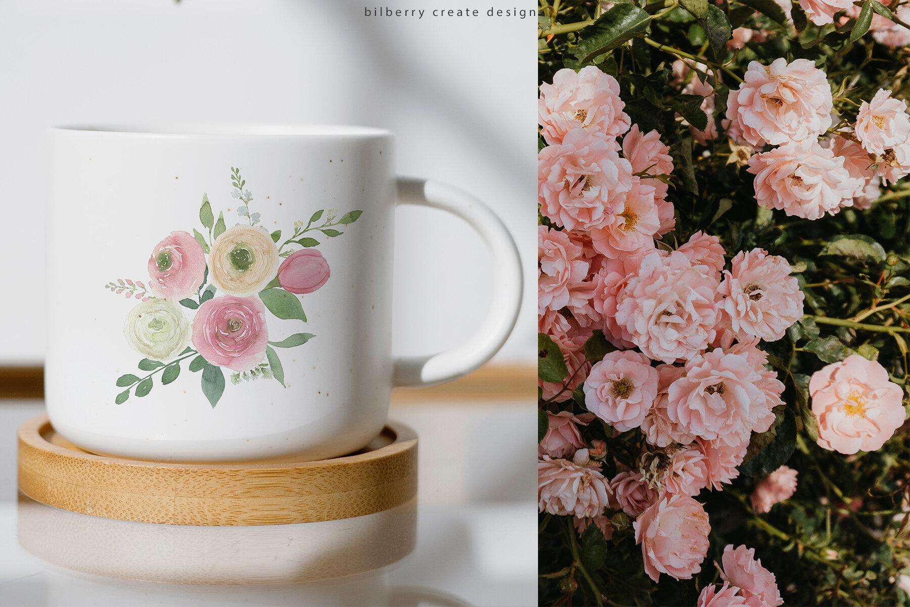 Watercolor Spring Flowery 14