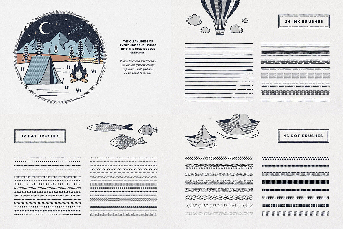 Affinity Brushes Bundle 6