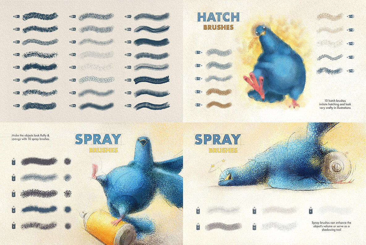 Affinity Brushes Bundle 20