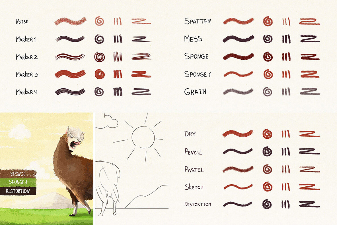 Affinity Brushes Bundle 22