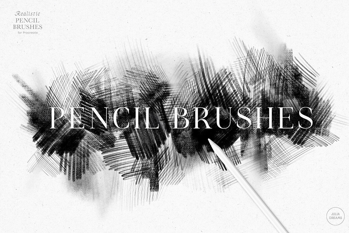 Realistic Pencil Procreate Brushes 11