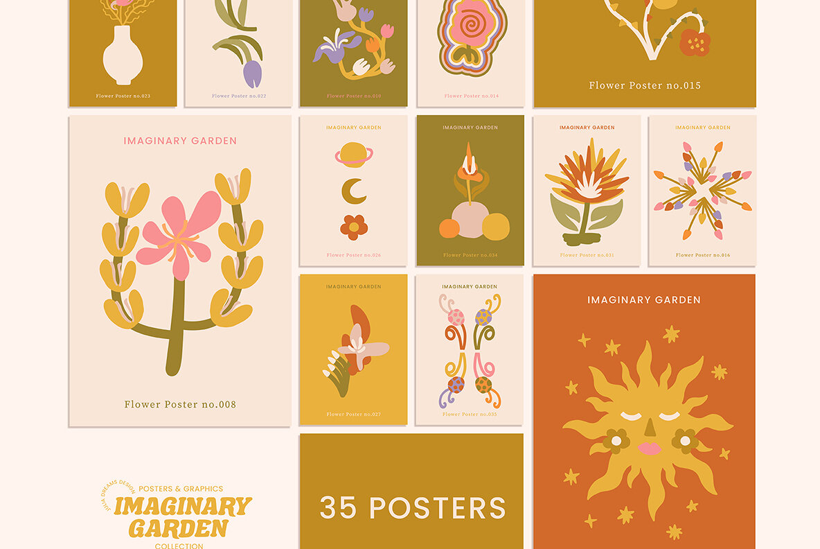 Imaginary Garden Posters   Graphics 9