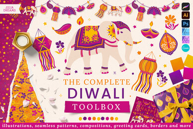 Diwali Clipart Toolbox