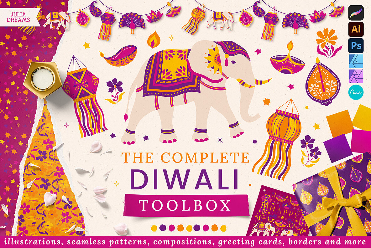 Diwali Clipart Toolbox 1