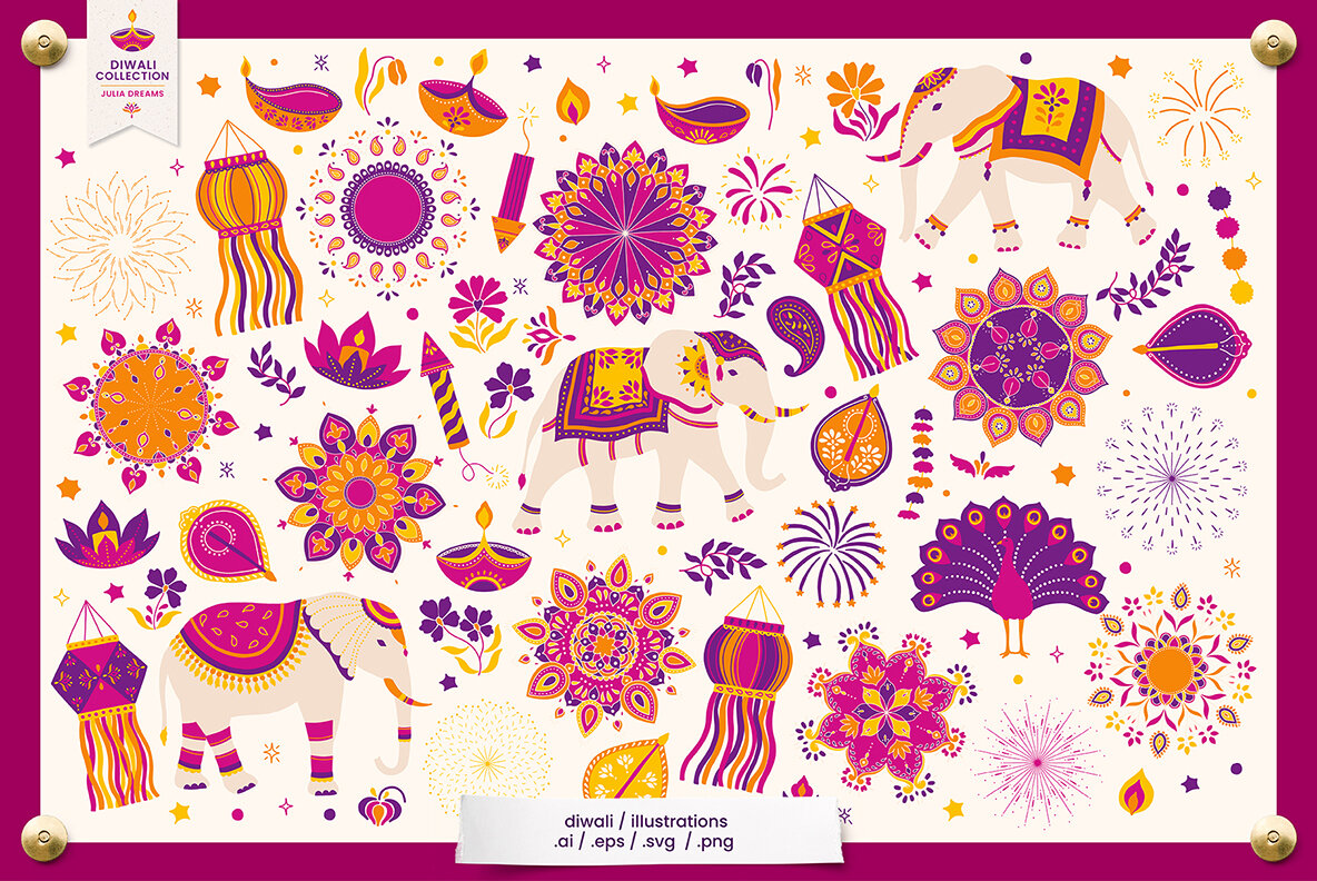 Diwali Clipart Toolbox 7