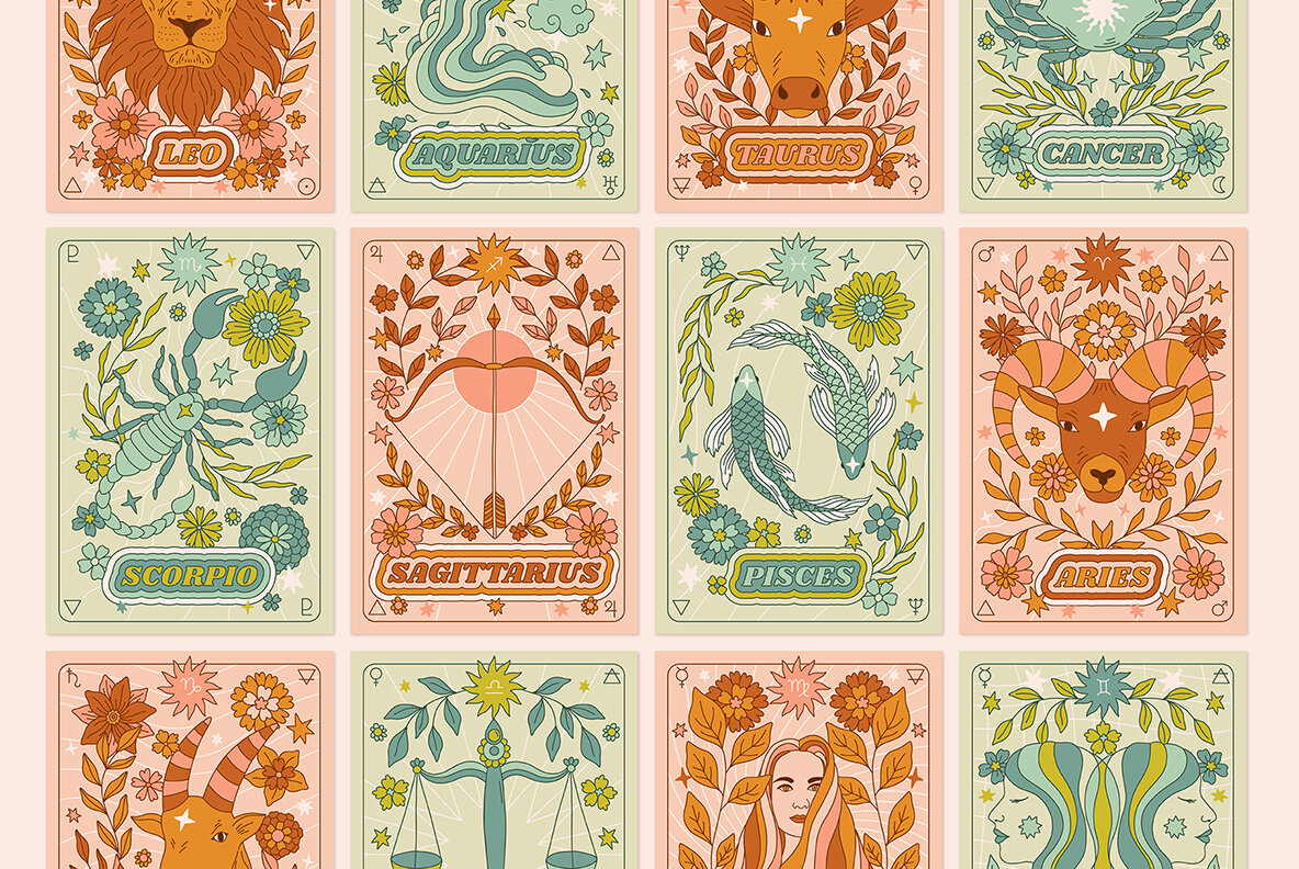 Groovy Astrology Collection 4