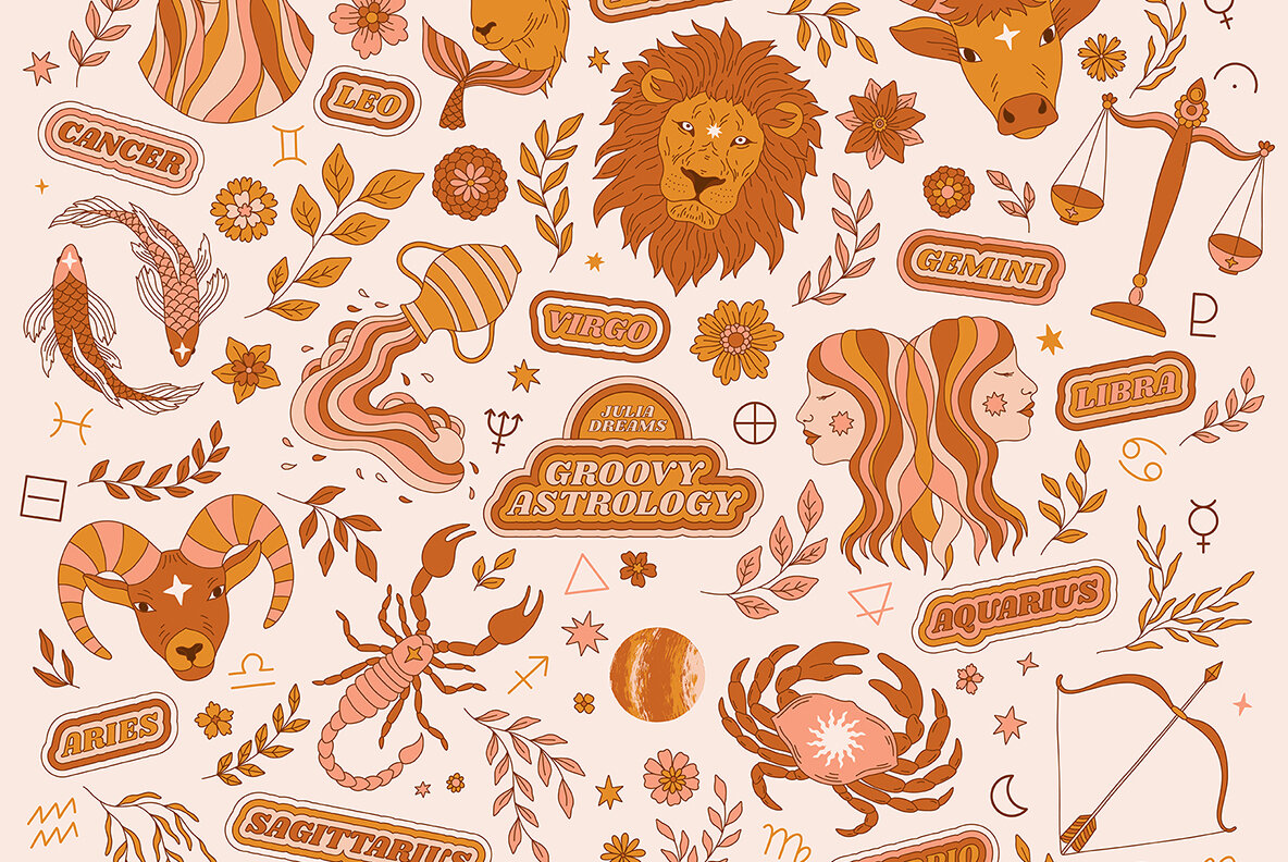 Groovy Astrology Collection 7