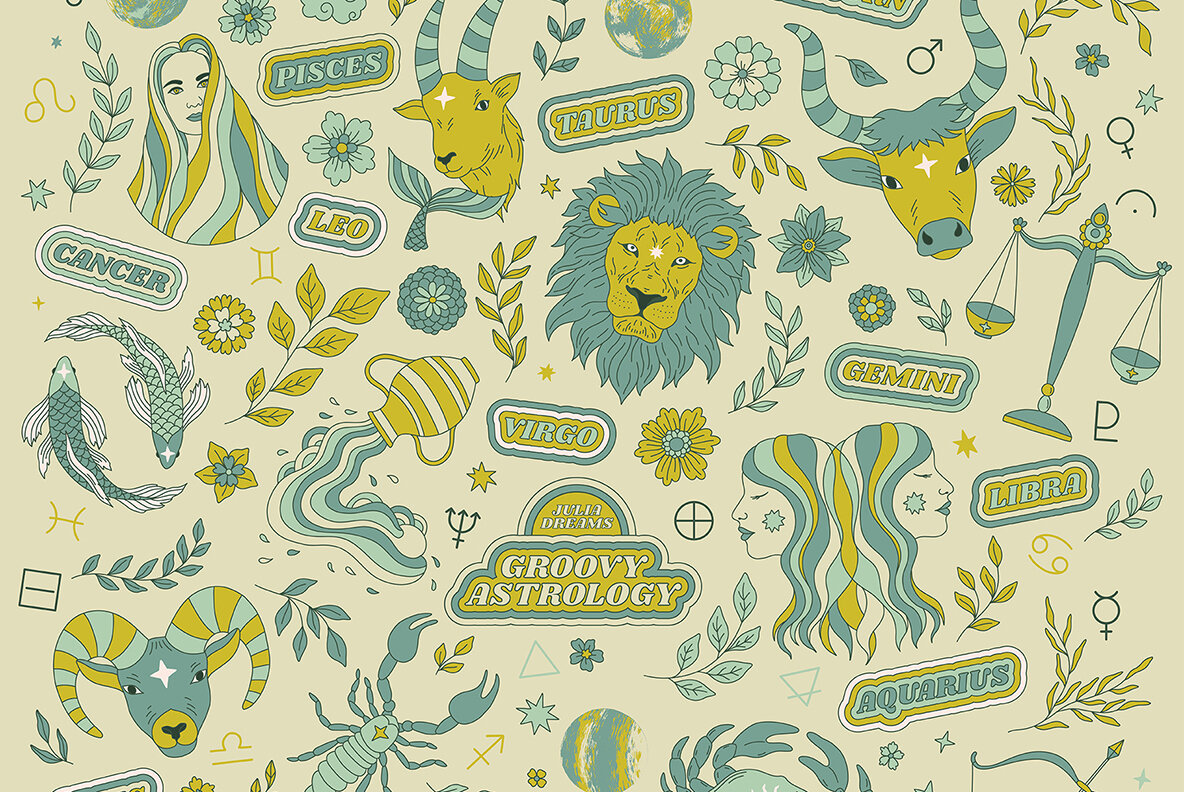 Groovy Astrology Collection 8