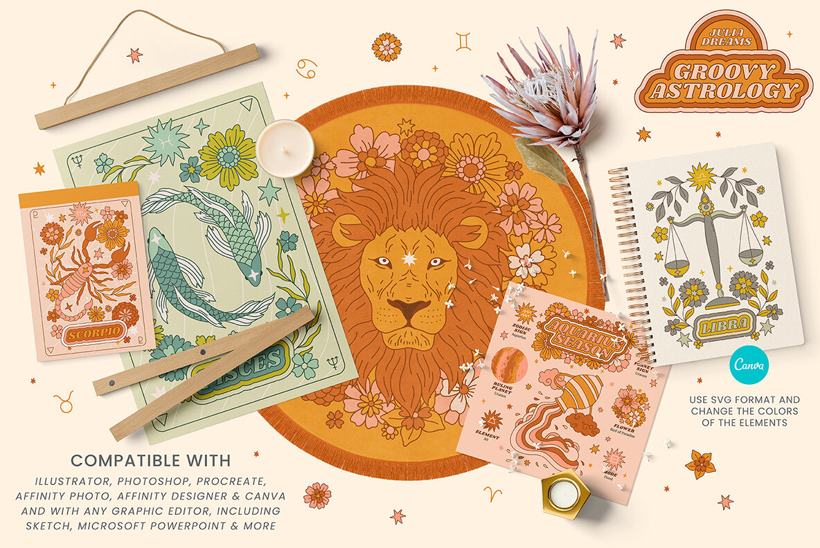 Groovy Astrology Collection 11