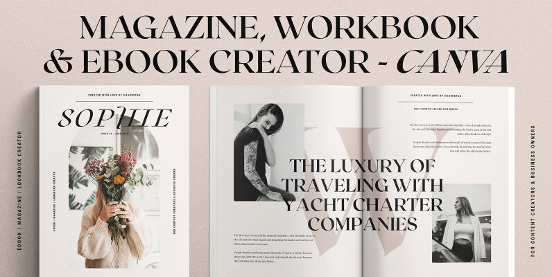 Sophie   Canva eBook   Magazine Creator