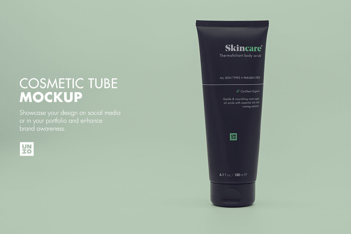 Cosmetic Tube Mockup 1