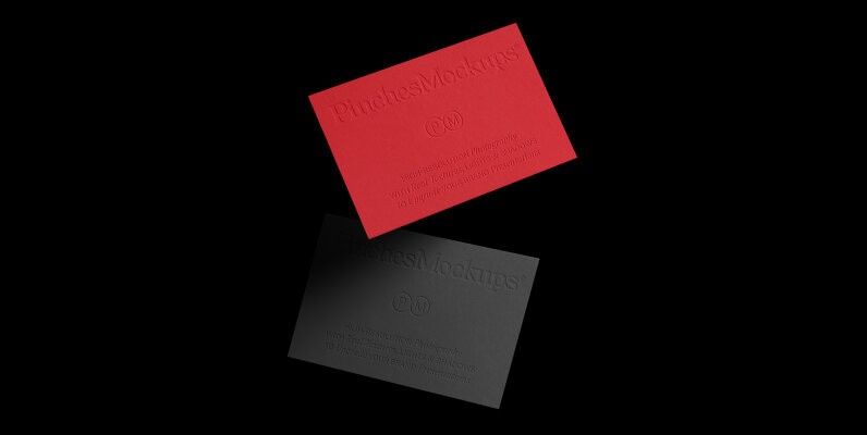 Business Cards PM BC12 Mockup