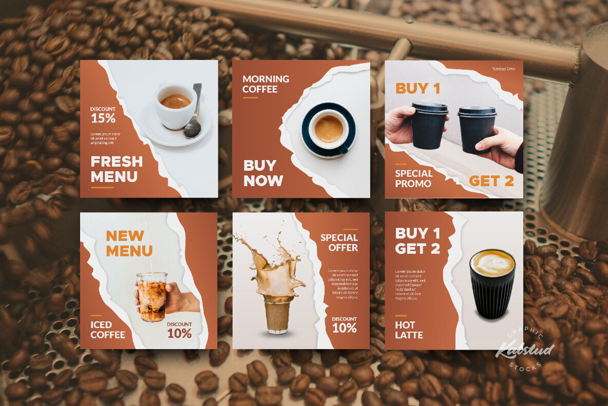 CREMA Coffee Instagram Template 2