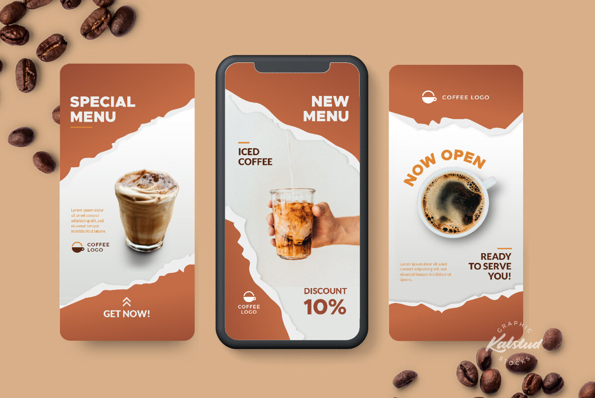 CREMA Coffee Instagram Template 5