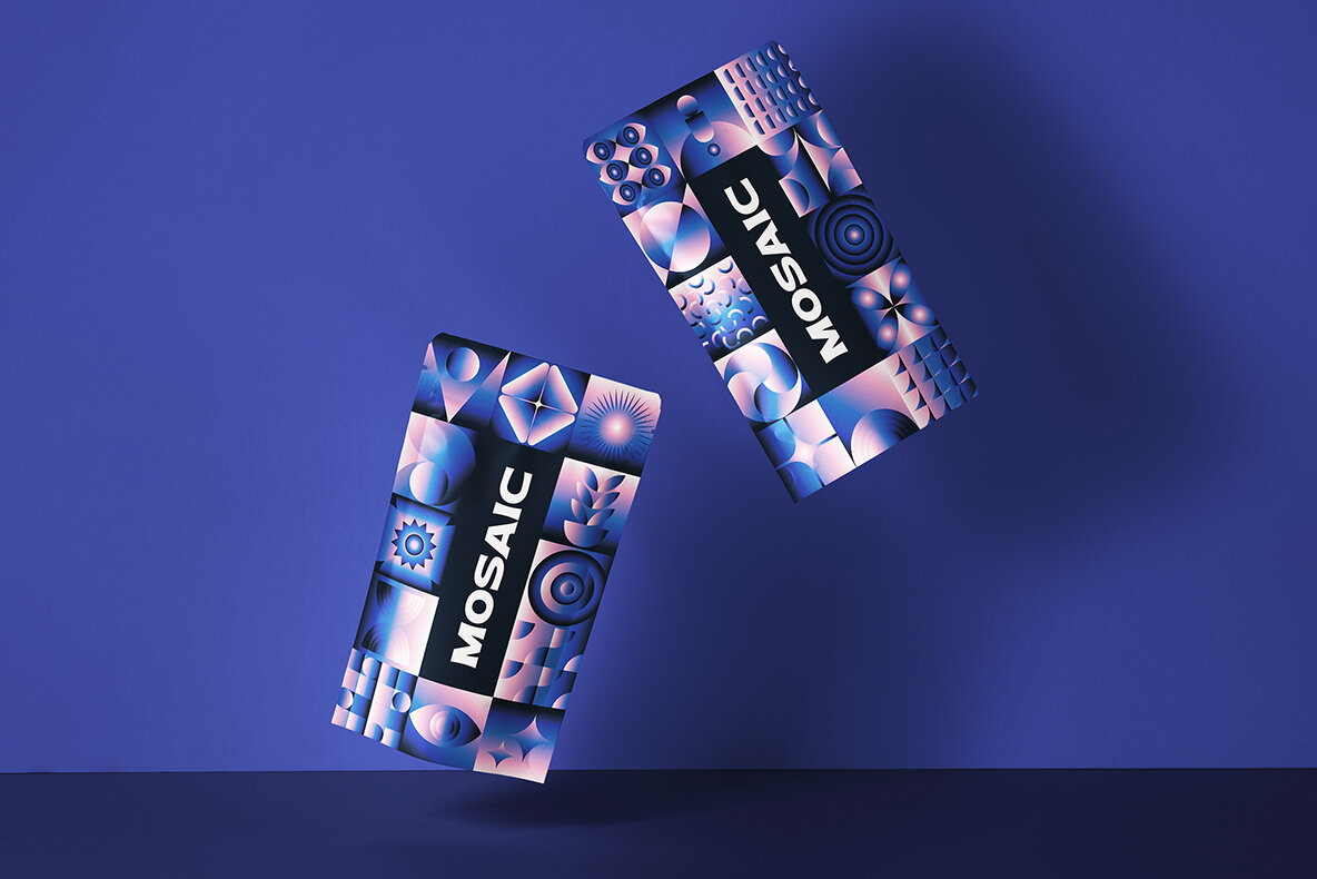 Gradient Geometric Mosaics 6