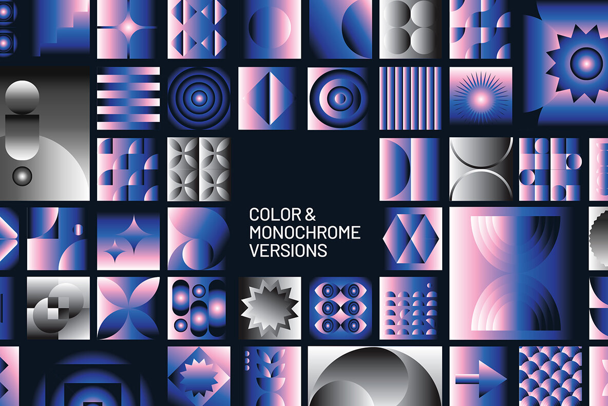 Gradient Geometric Mosaics 13