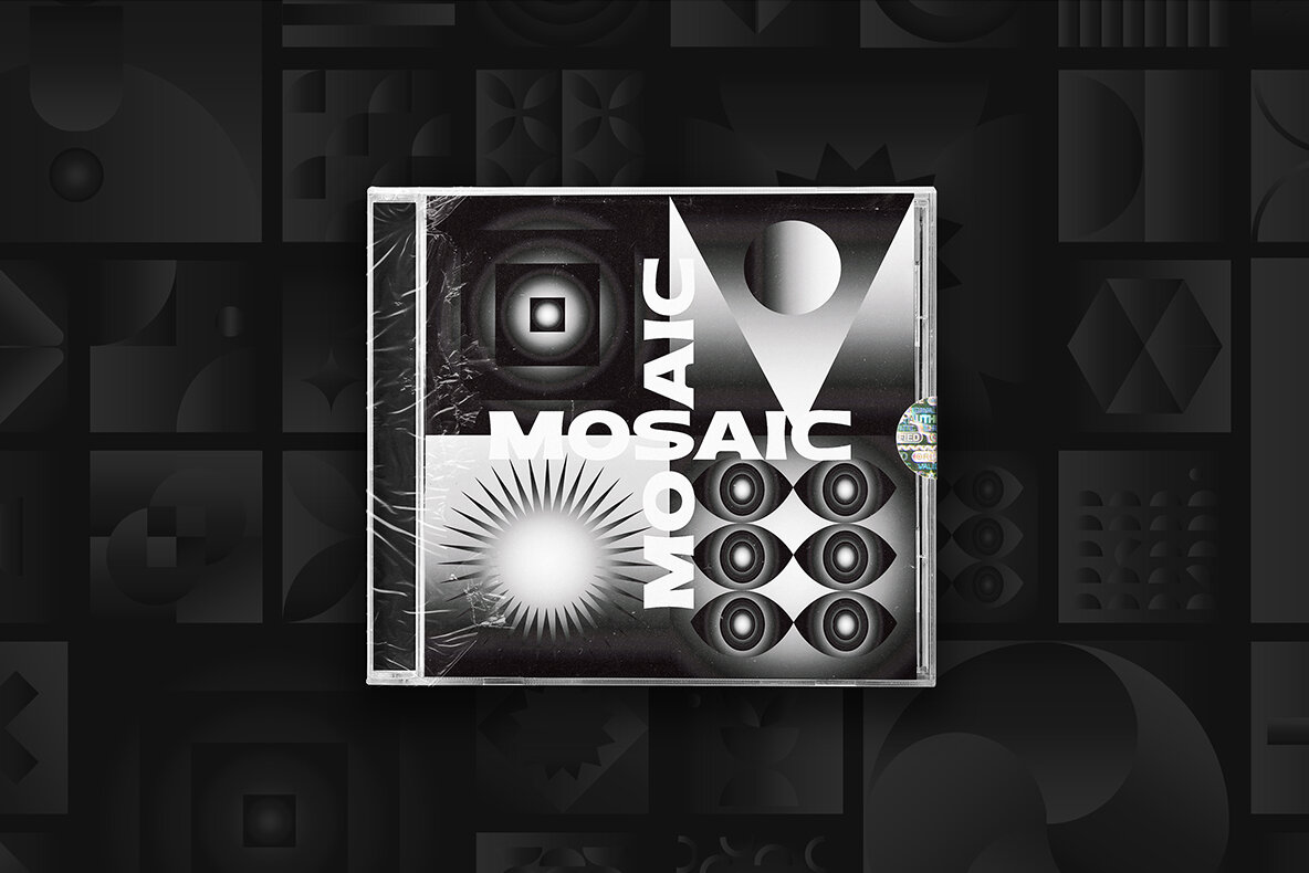 Gradient Geometric Mosaics 14