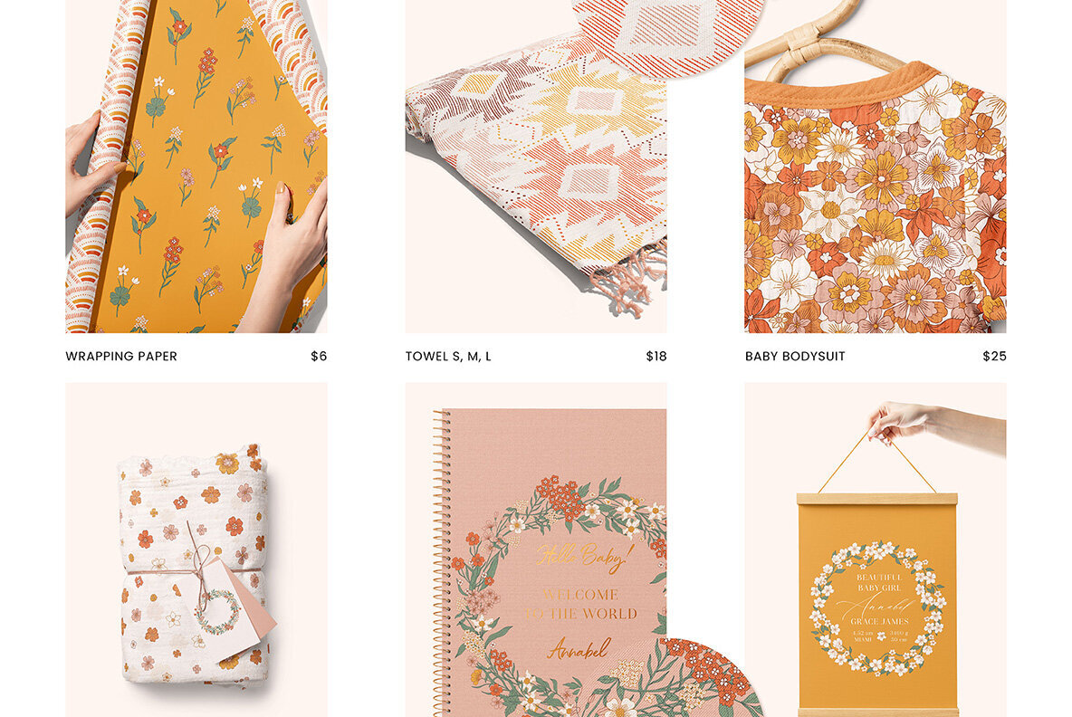 Groovy Flower Bouquet Collection 3