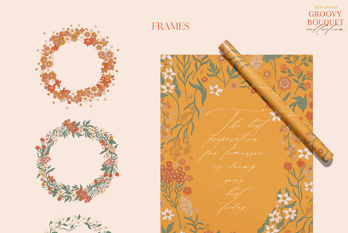 Groovy Flower Bouquet Collection 10