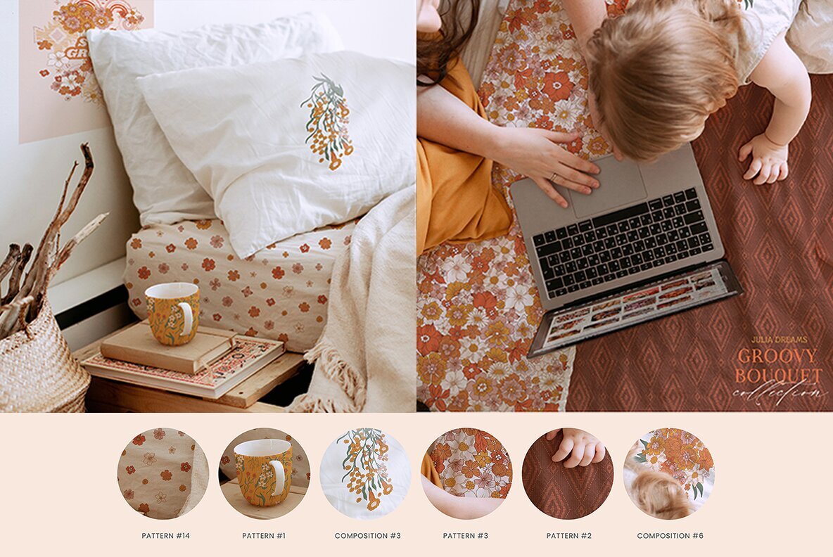 Groovy Flower Bouquet Collection 15