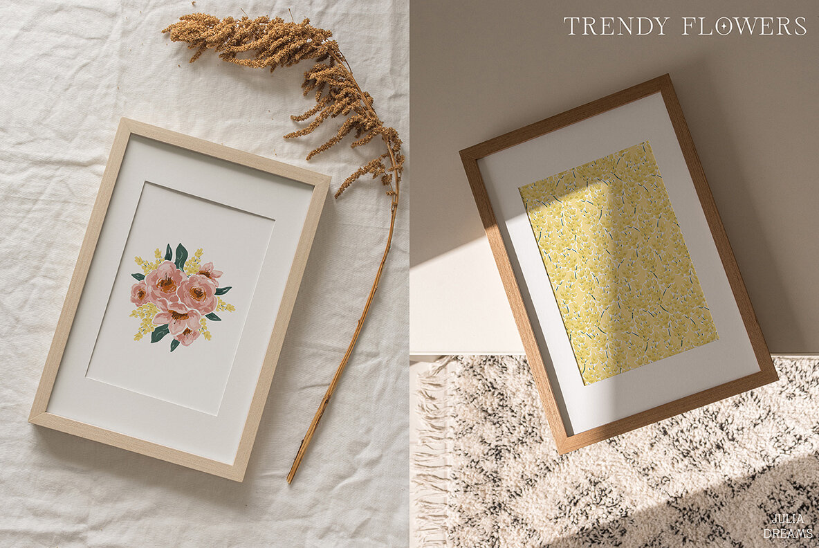 Trendy Flowers Collection 7