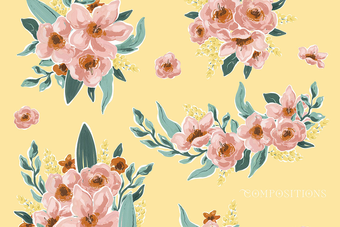 Trendy Flowers Collection 8