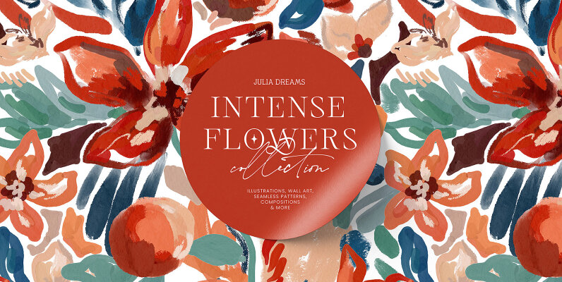 Intense Flowers Collection