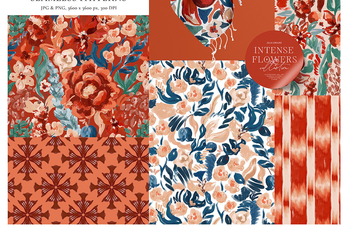 Intense Flowers Collection 4