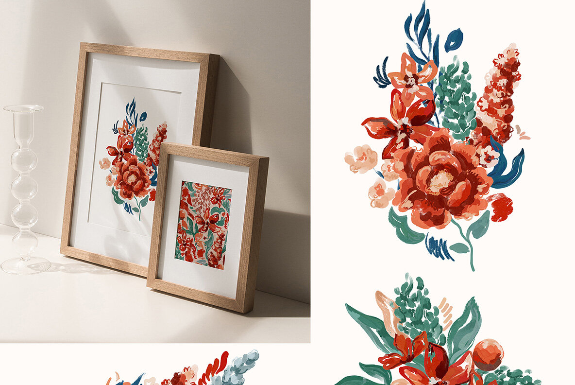 Intense Flowers Collection 6