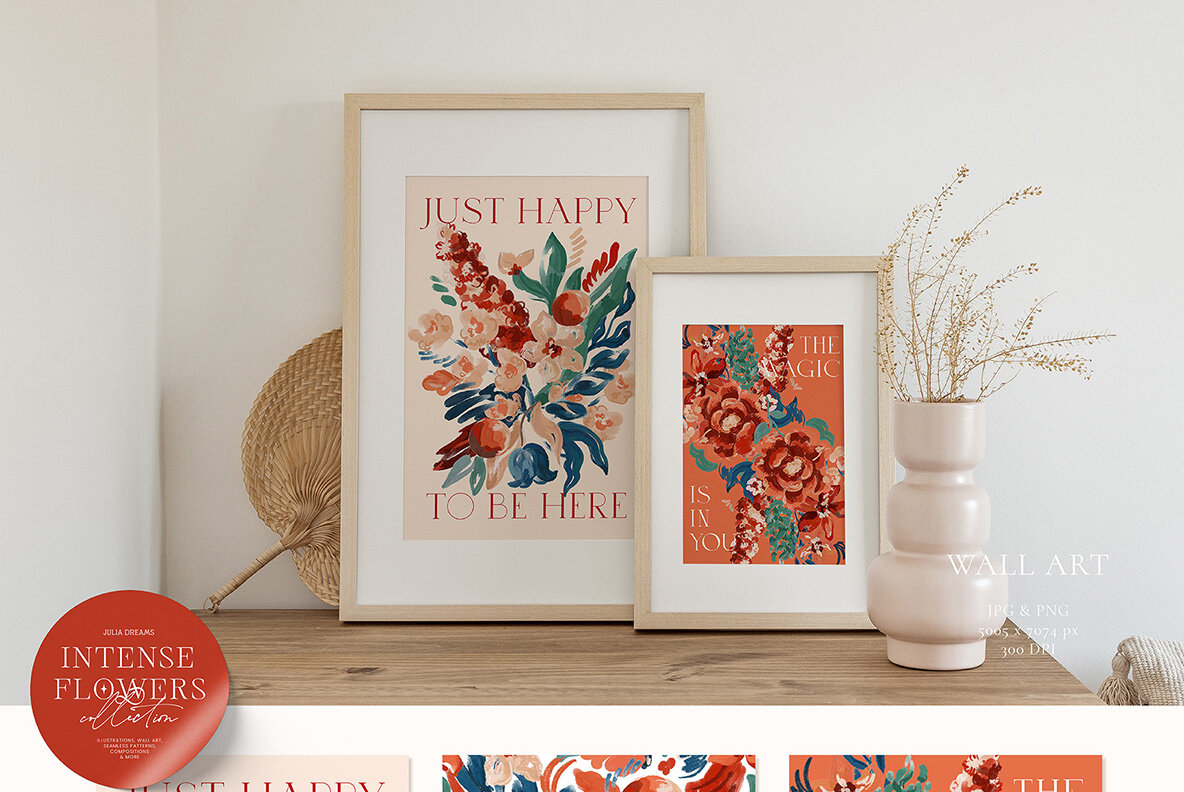 Intense Flowers Collection 8