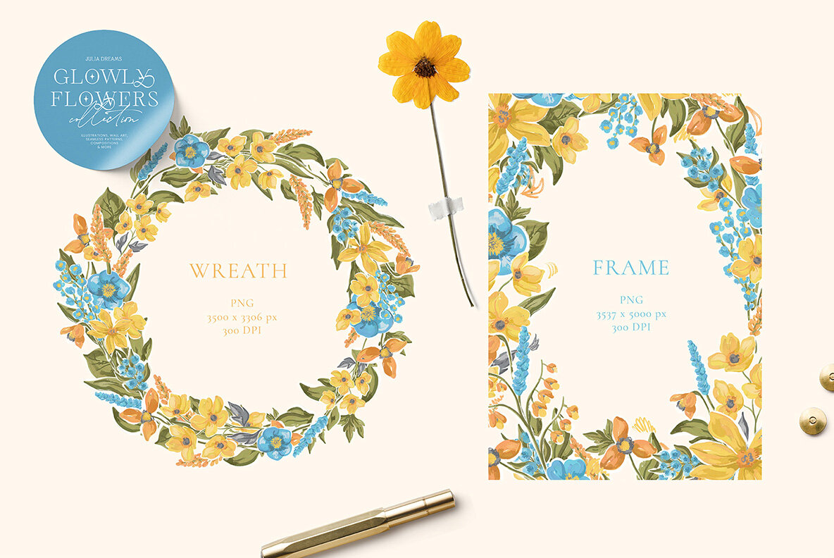 Glowly Flowers Collection 10