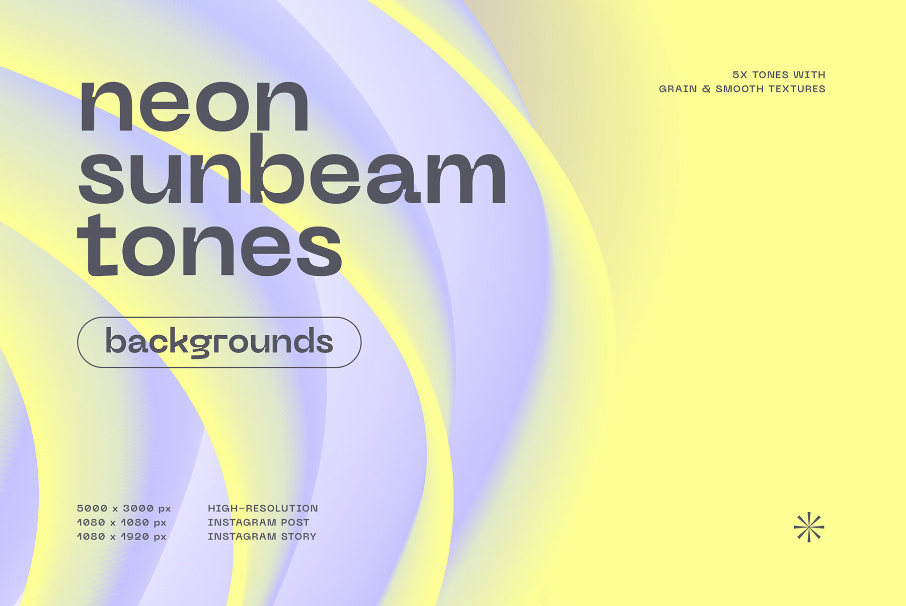 Neon Sunbeam Gradient Backgrounds 5