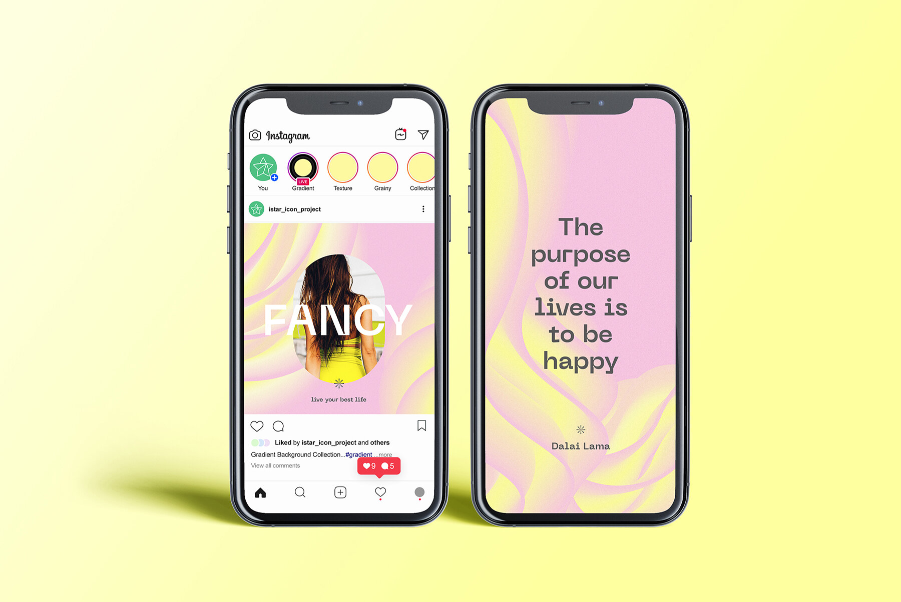 Neon Sunbeam Gradient Backgrounds 8