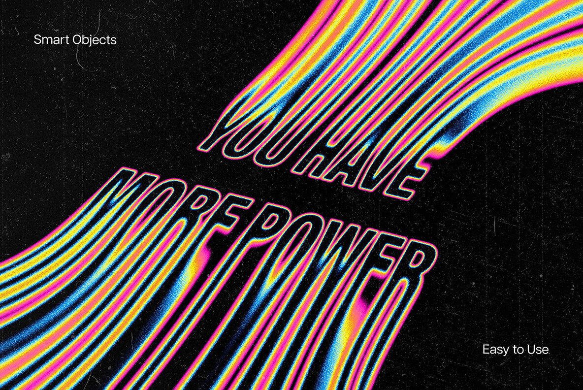 Space Melting Text Effect 1