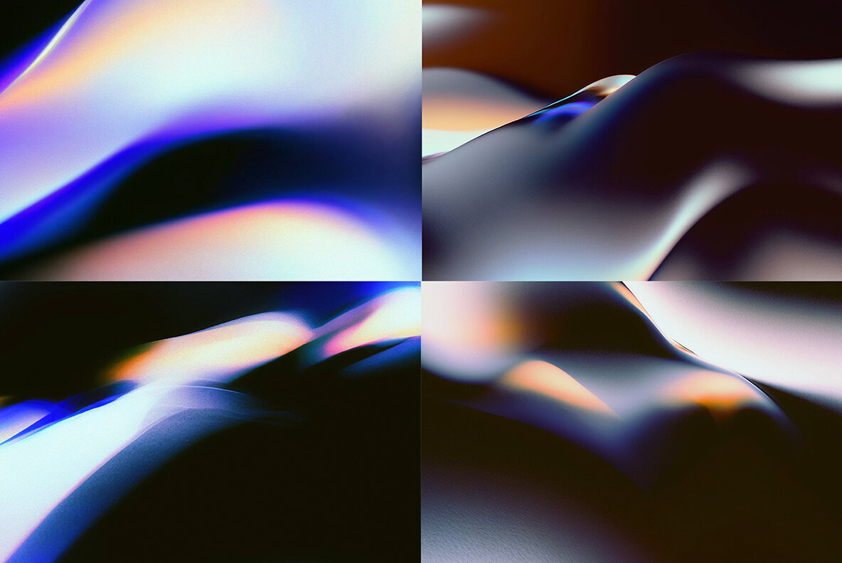 Chroma Waves Abstract Backgrounds 2
