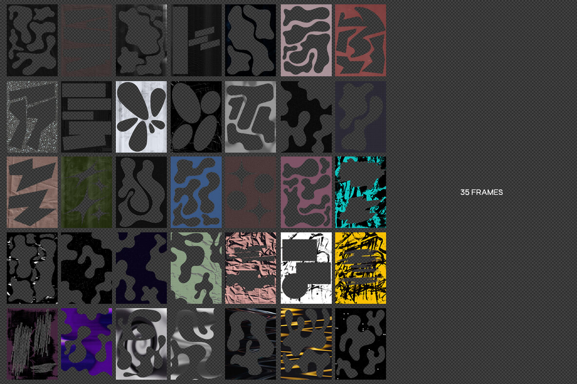 Collage Generator   Frames and Shapes 7