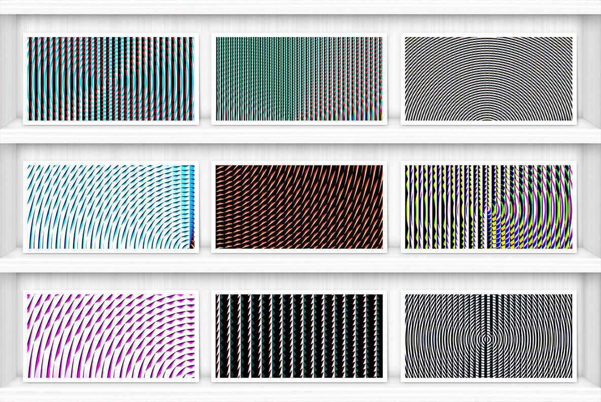 100 Fresnel Lens Spectrum Backgrounds 3