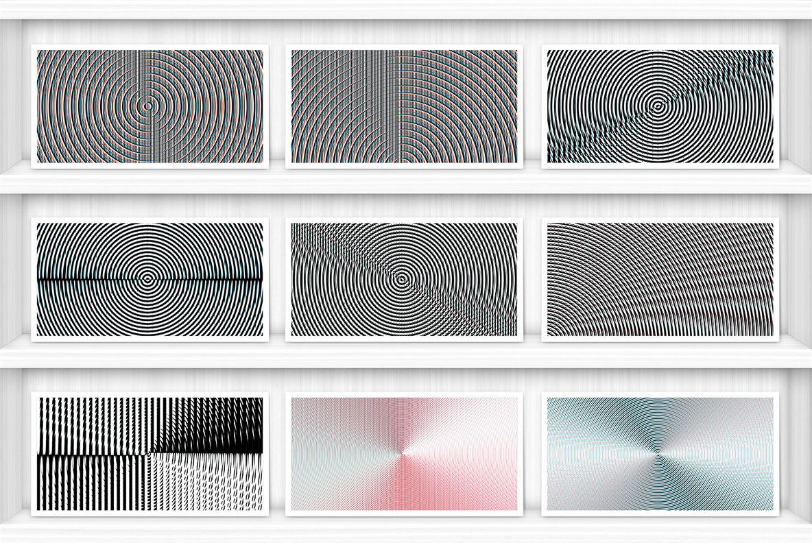 100 Fresnel Lens Spectrum Backgrounds 4