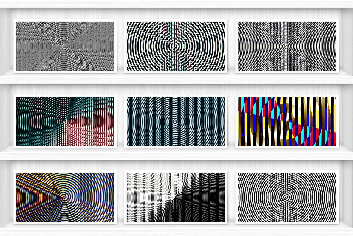 100 Fresnel Lens Spectrum Backgrounds 8