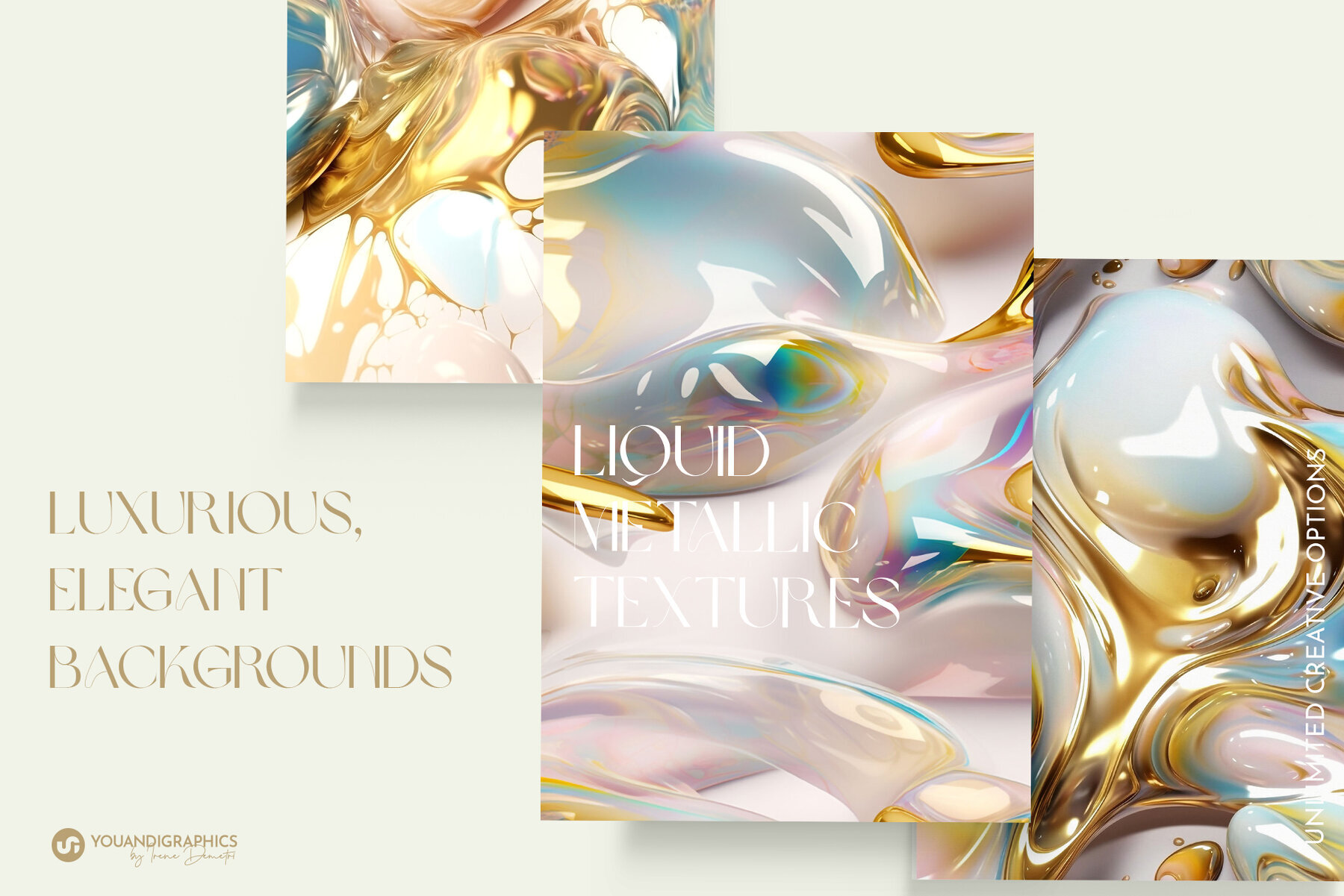 Opalescent Abstract Art Backrounds 2