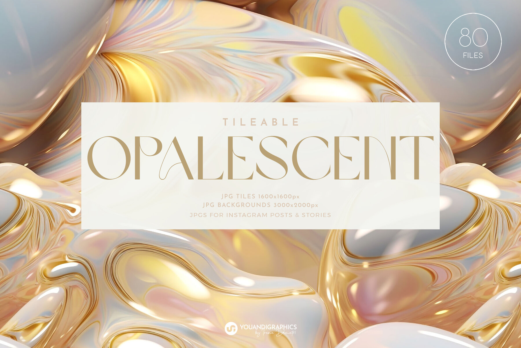 Opalescent Abstract Art Backrounds 8