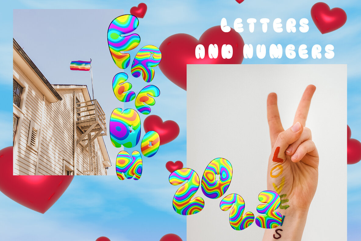 Pride   3D Elements Collection 4