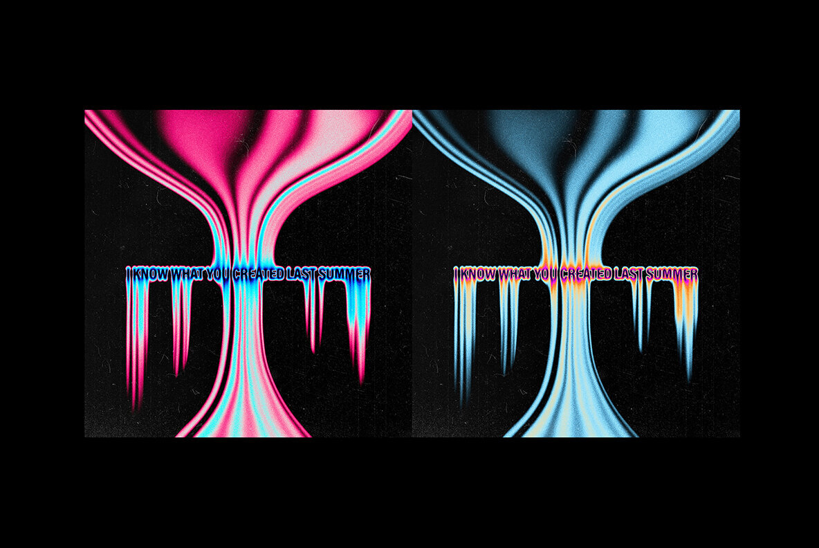 Creepy Melting Text Effect 2