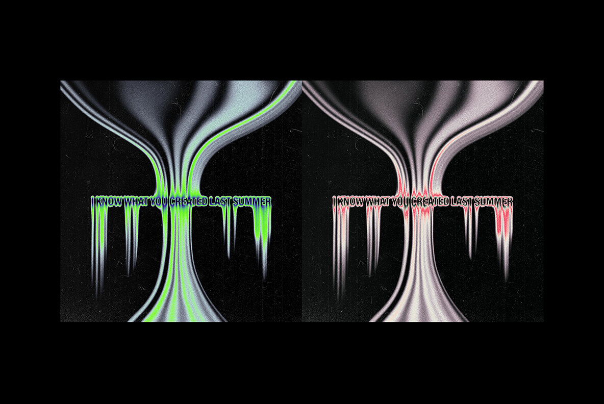 Creepy Melting Text Effect 4