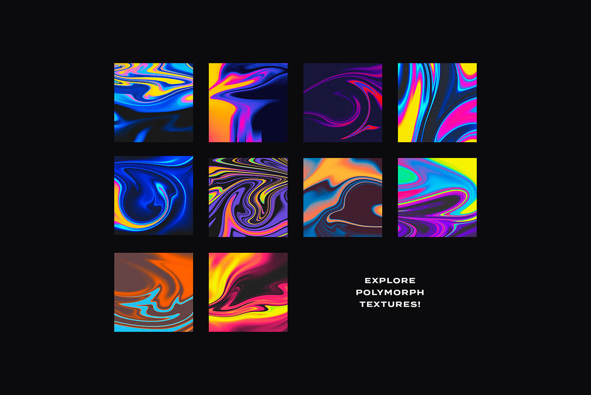 Fluid Gradient Background Textures Bundle 5