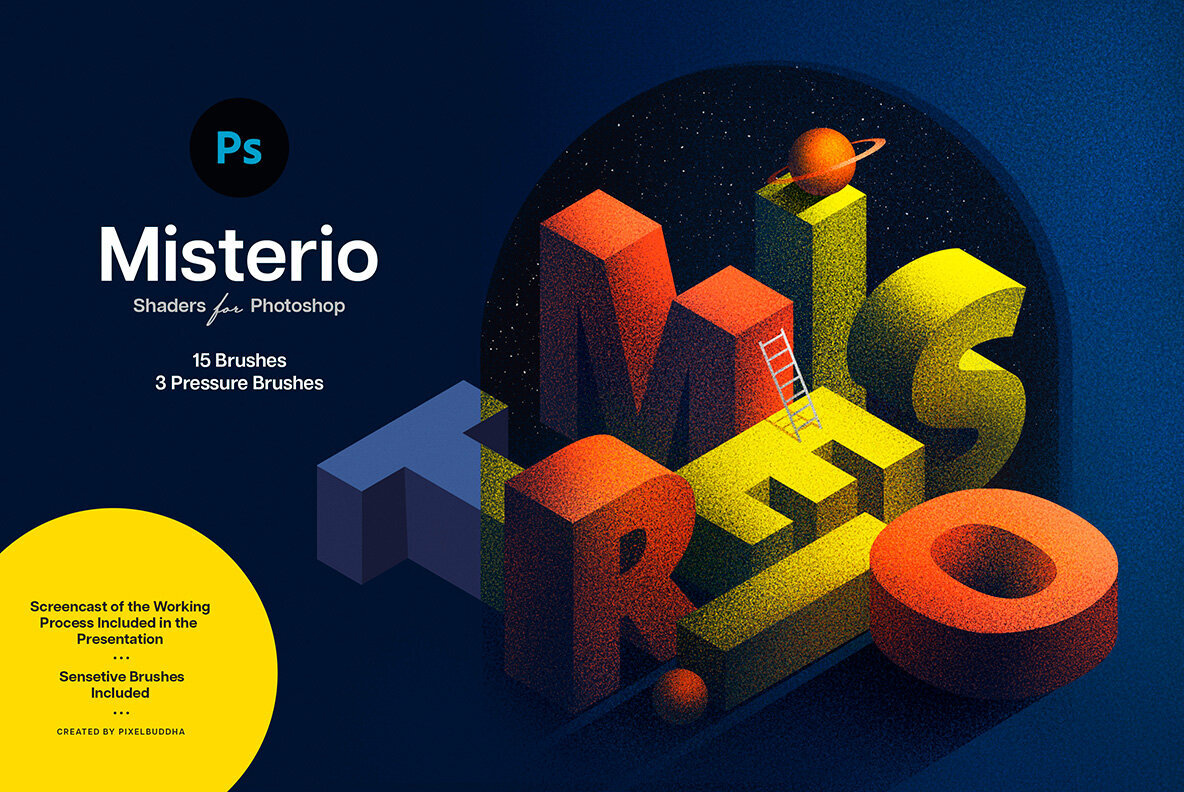 Misterio Shader Photoshop Brushes 1
