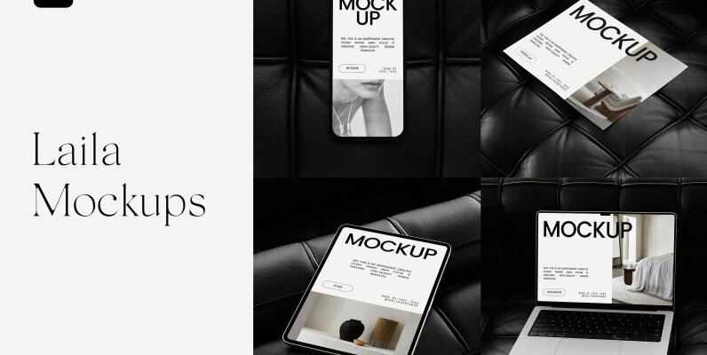 Laila Mockups