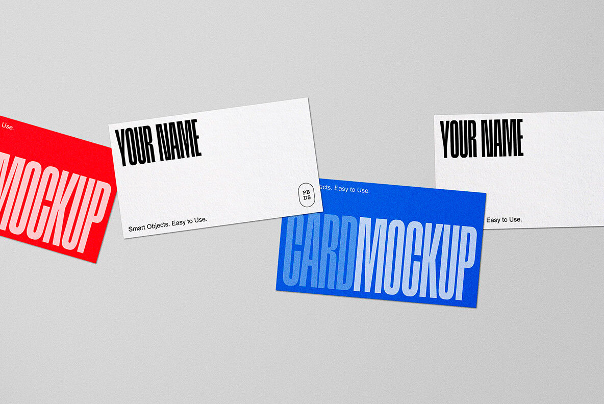 Business Cards Mockup Bundle 5